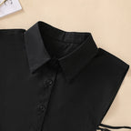 Detachable Cotton Fake Collar for Women – One Size