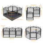Dog Playpen – Heavy Duty 8 Panel Fence