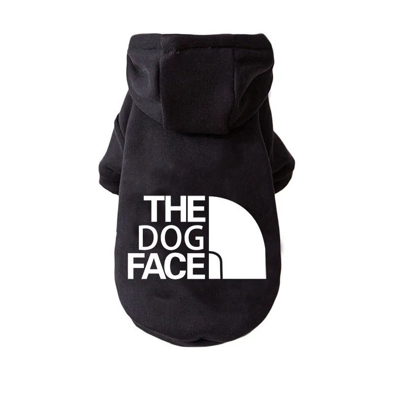 Winter Warm Dog Hoodie – Large Breed Polyester Jacket