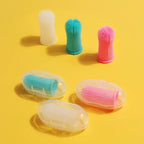 Pet Finger Toothbrush – 360° Silicone Dental Care for Dogs
