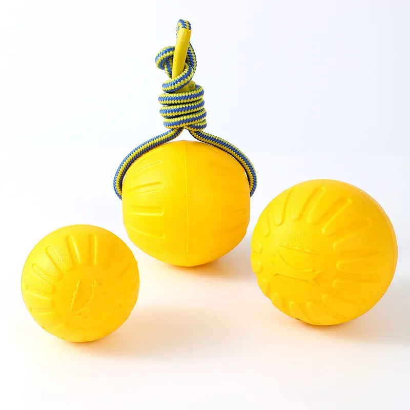 EVA Floating Ball with Rope – Bite Resistant Training Toy