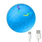 LED Interactive Dog Ball – Automatic Moving & Color Changing Toy