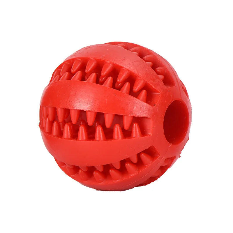 Interactive Rubber Ball – Teeth Cleaning Toy for Dogs