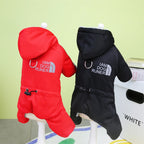 Waterproof Dog Winter Coat with Hood – Fleece Lined Warm Jacket