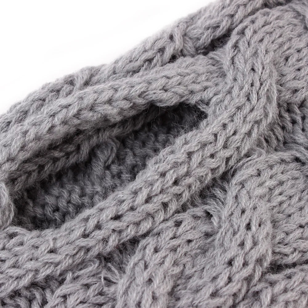 Knitted Dog Coat – Cotton Warm Sweater for Small Dogs