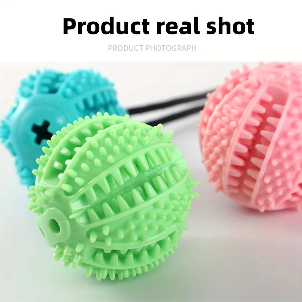 Dog Suction Cup Toy with Treat Ball & Sound – Interactive Puzzle