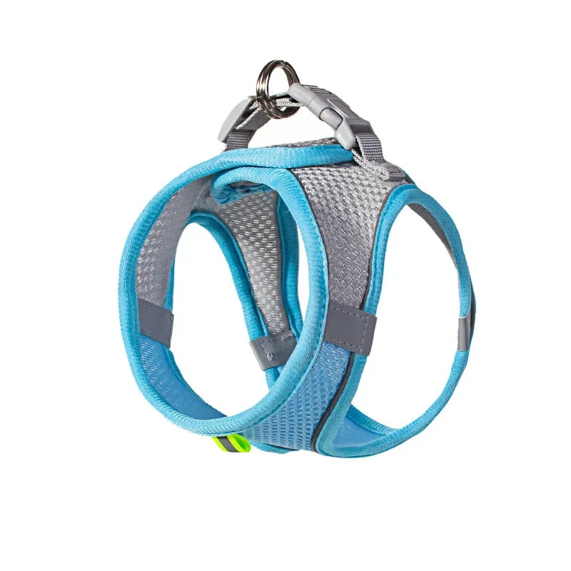 Reflective Nylon Dog Harness – Quick Release Small Breed