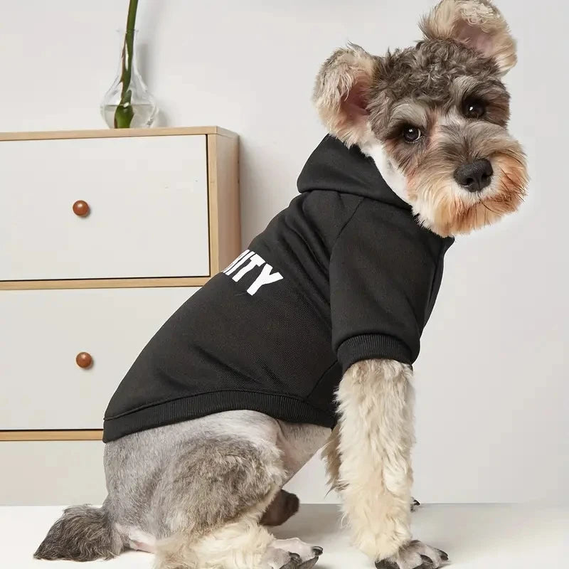 Cotton Dog Hoodie for Small Dogs – Warm Autumn Winter Jacket