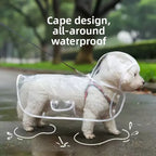 Clear EVA Dog Raincoat – Waterproof Windproof Jacket