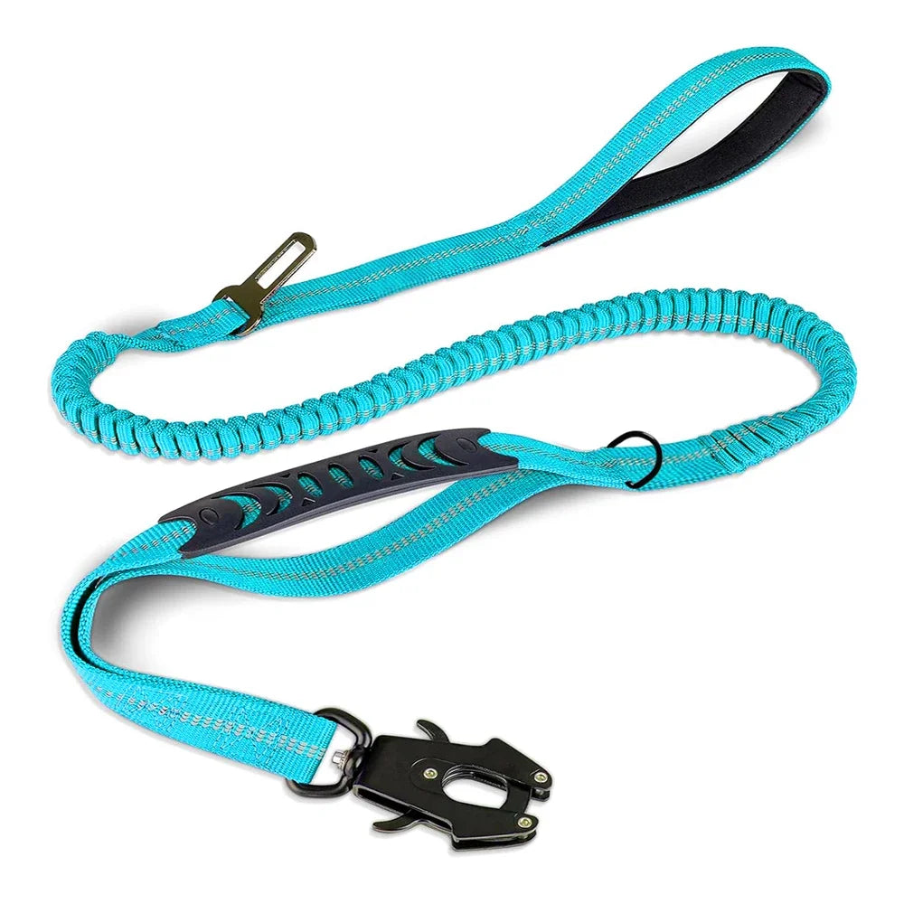 Dog Tactical Leash – Bungee Shock Control