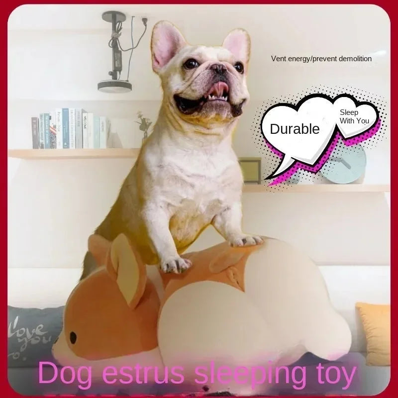 Interactive Plush Dog Toy – Soft Companion for Small Dogs