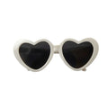 Fashion Heart Dog Sunglasses – Lightweight Photo Accessory