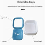 1L Anti-Splash Dog Water Bowl – Floating Non-Spill Drinking Bowl