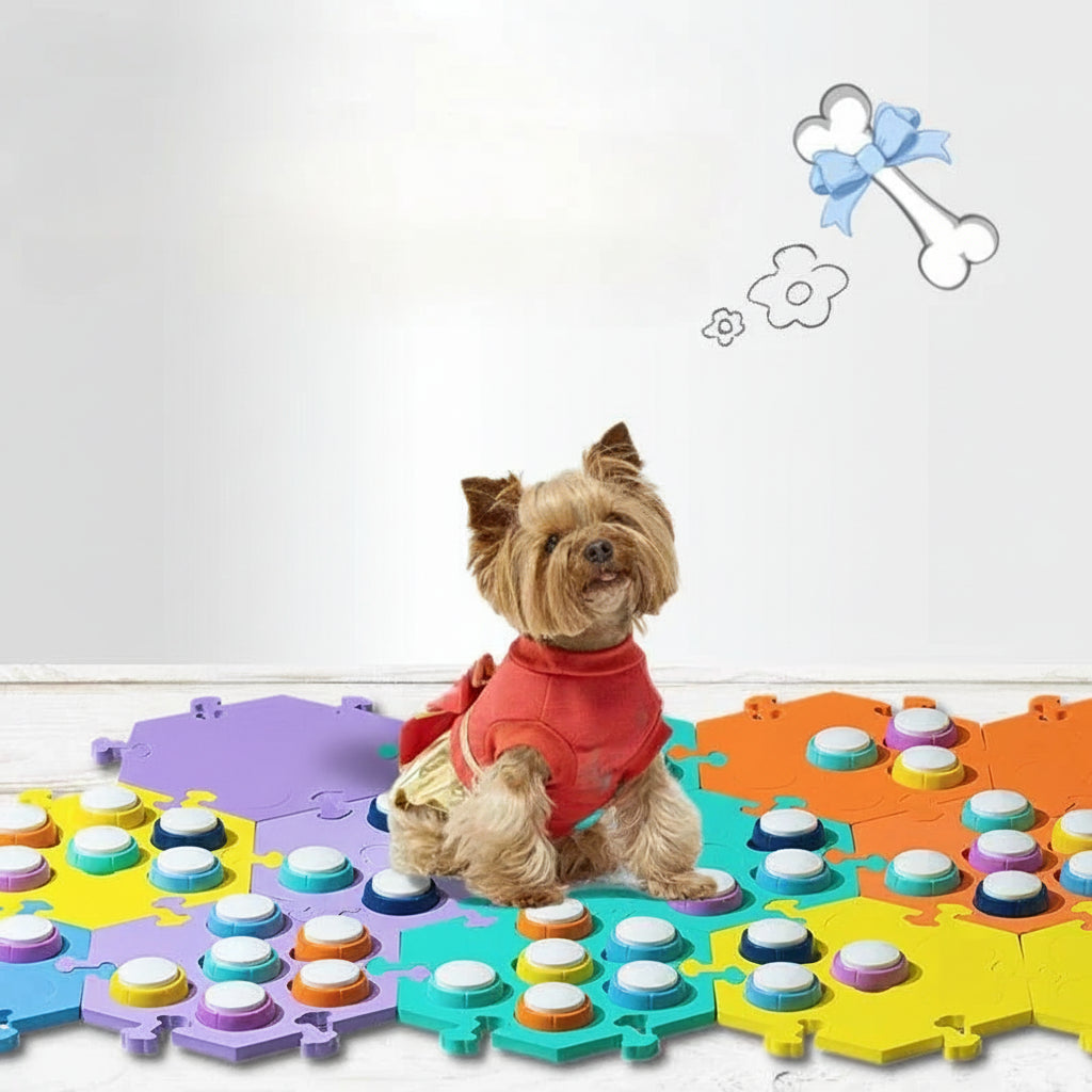 Dog Communication Buttons – Recordable Training Voice Set