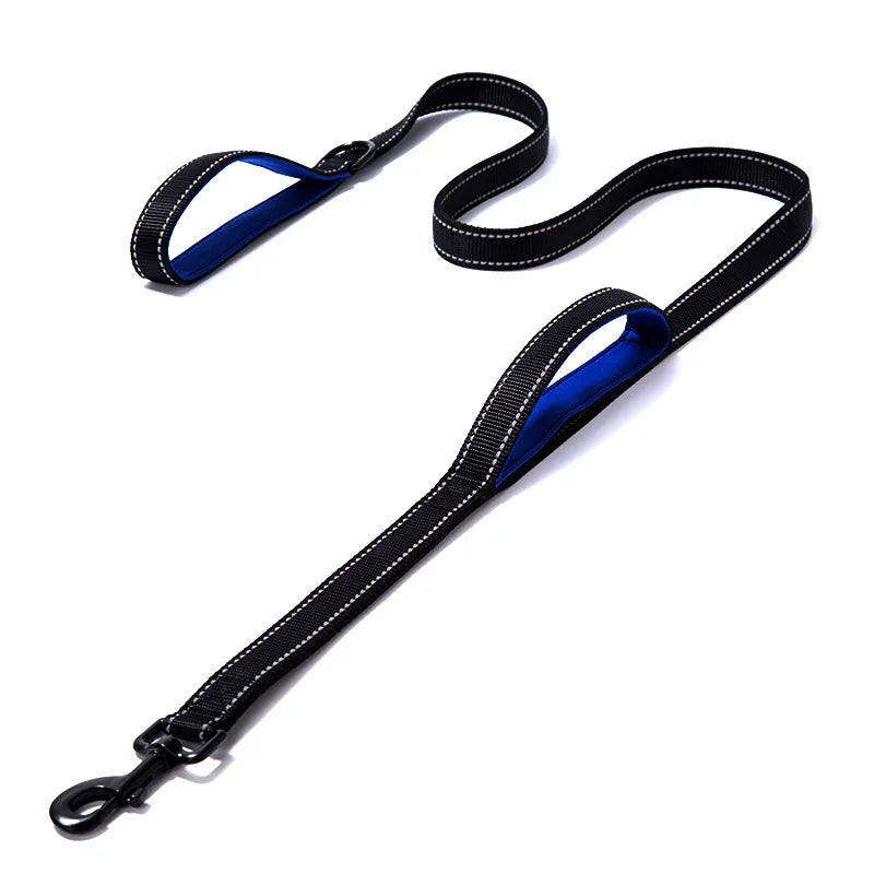 Dog Leash – Dual Handle Reflective Control