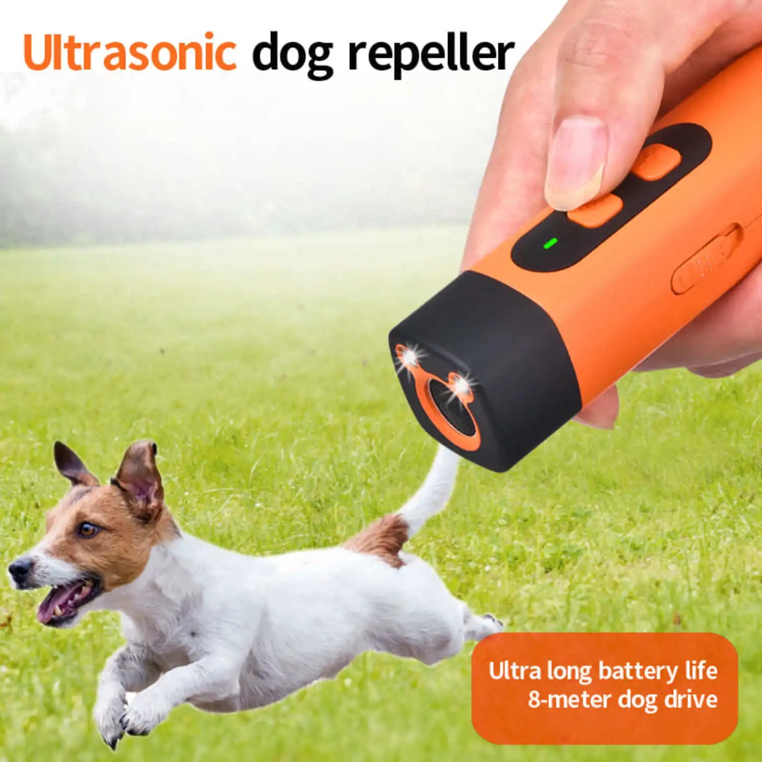 Professional Ultrasonic Bark Control Device – Long Range Trainer