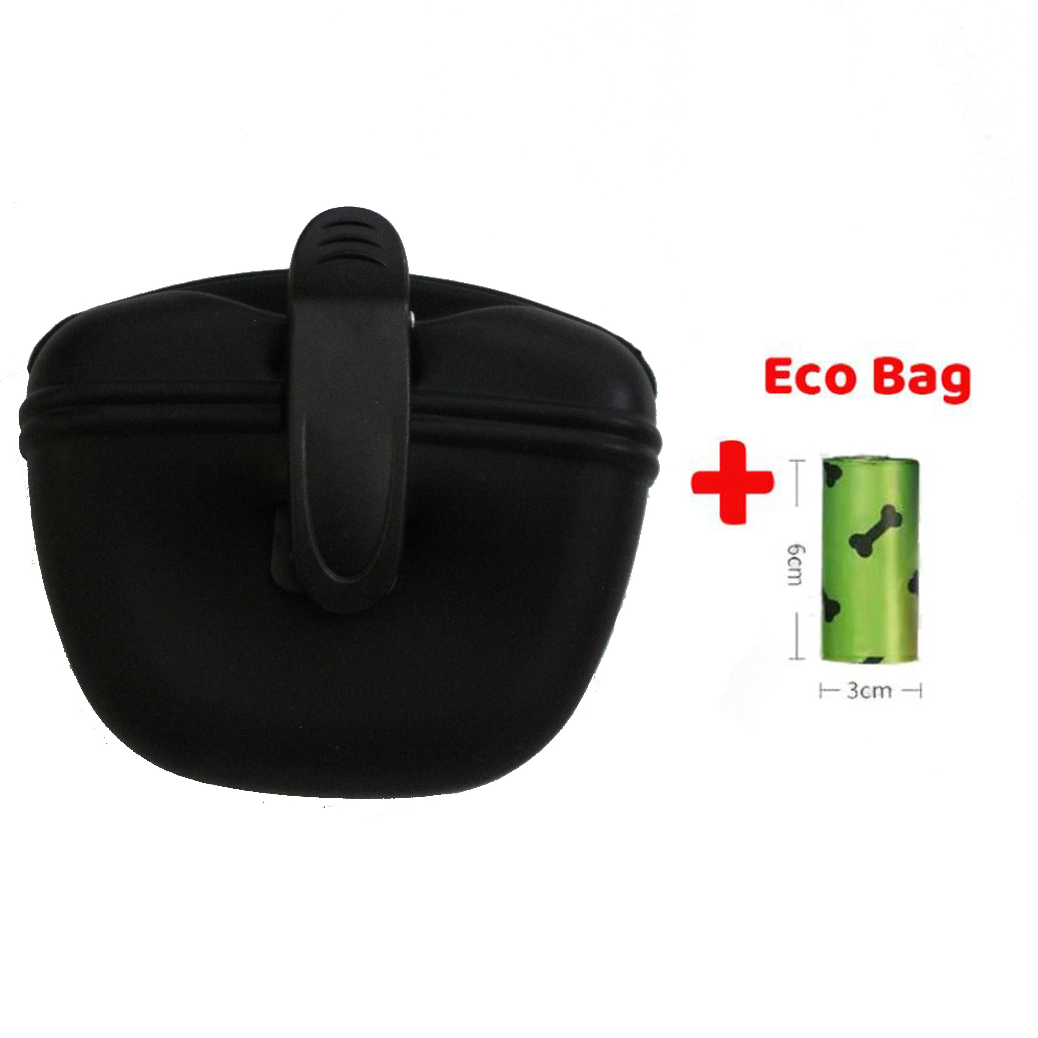 Silicone Dog Treat Training Pouch – Portable Magnetic Closure Waist Bag