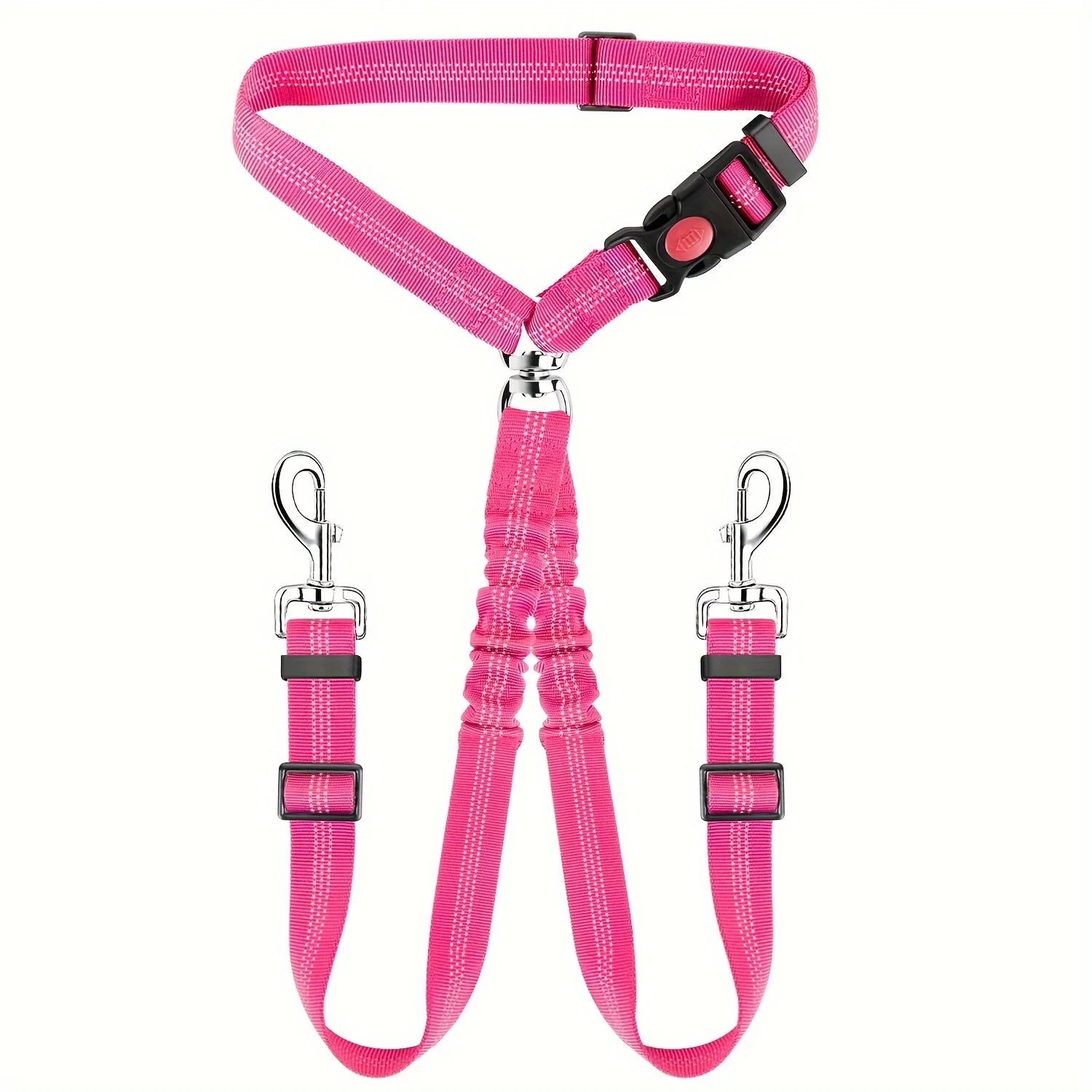 Dog Seat Belt – Dual Headrest Safety Leash