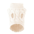 Dog Sweater for Small Breeds – Autumn Knit Fleece Warmwear