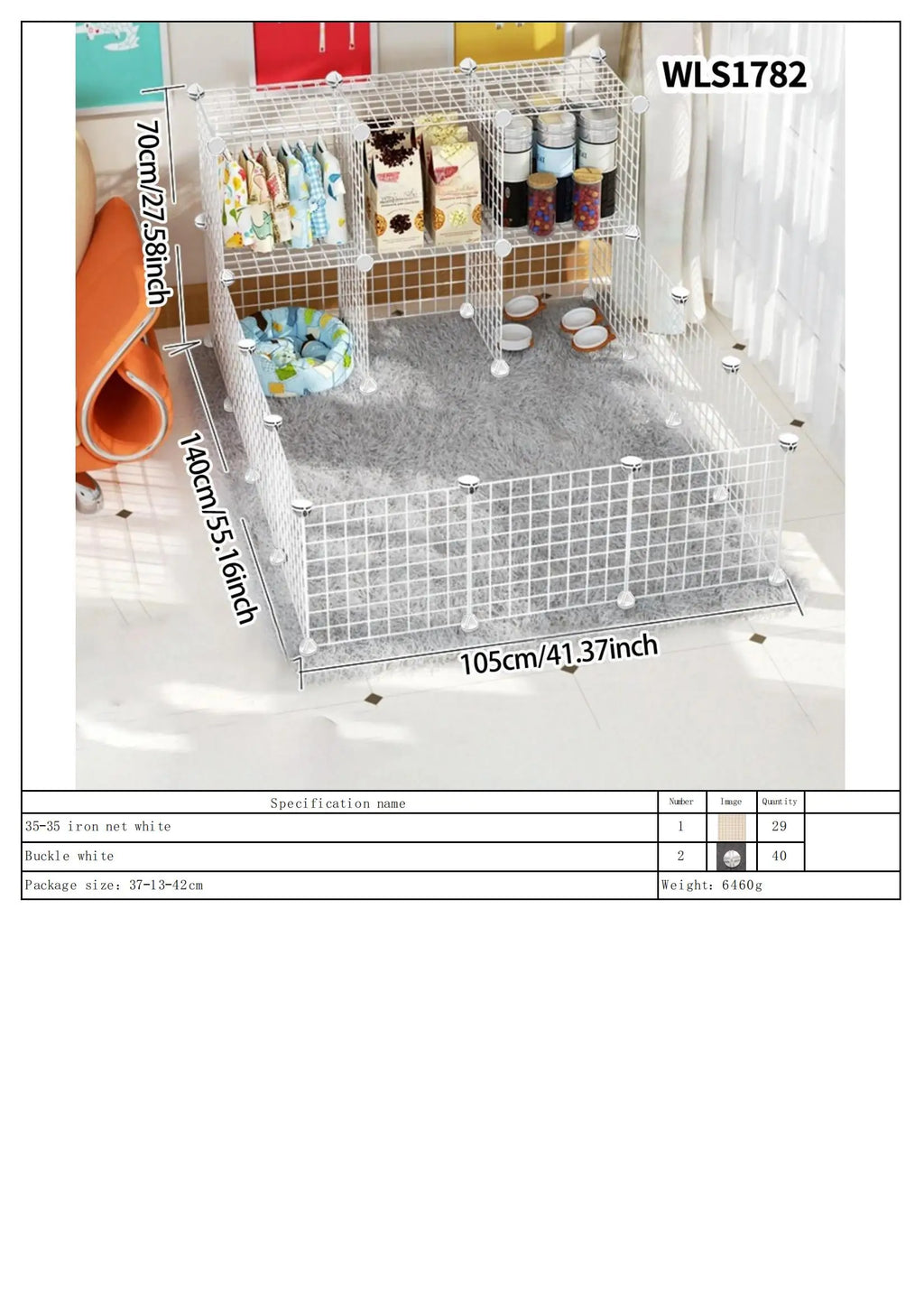 Portable Dog Playpen – DIY Metal Fence