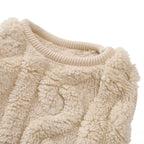 Holapet Soft Fleece Dog Sweater | XS-XL | Pink, Khaki, Red & Green