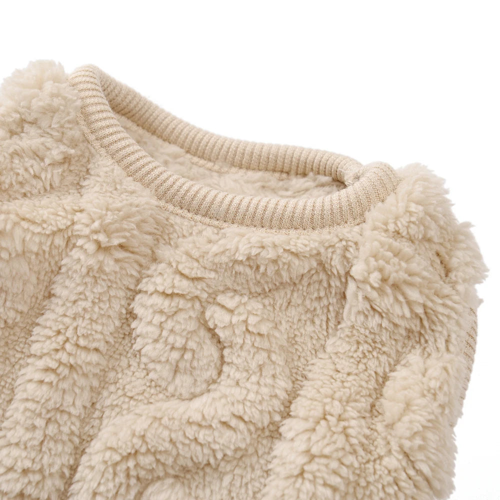 Holapet Soft Fleece Dog Sweater | XS-XL | Pink, Khaki, Red & Green