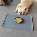 Silicone Pet Meal Mat – Waterproof, Anti-Slip Feeding Bowl Mat for Dogs & Puppies