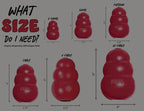 KONG Extreme Dog Chew Toy XL – Ultra Durable Rubber Toy for Power Chewers