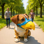 Breathable Dog Muzzle with PP Frame – Anti Bite Walking Guard