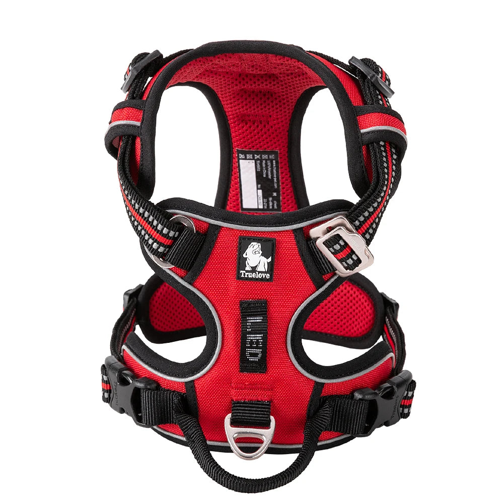 Truelove Reflective Nylon Dog Harness – Padded Quick Release