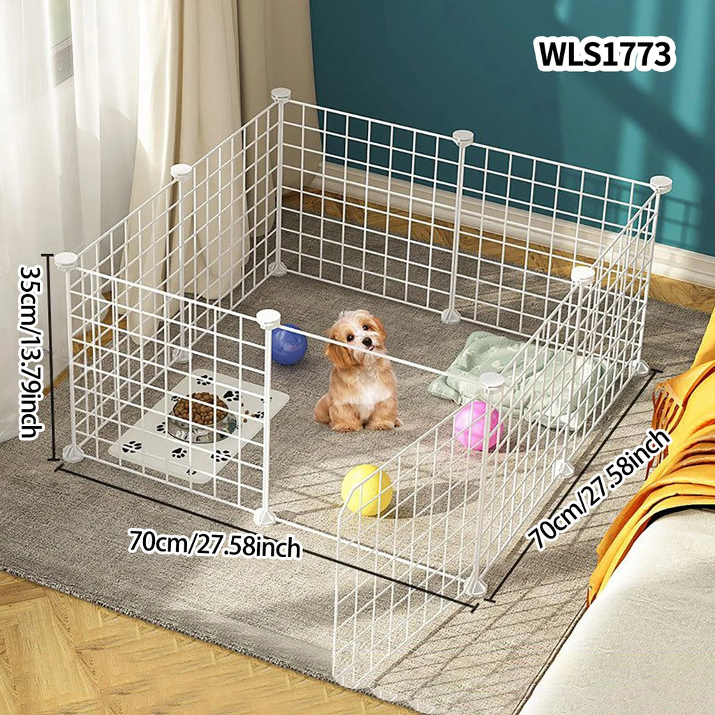 Portable Dog Playpen – DIY Metal Fence