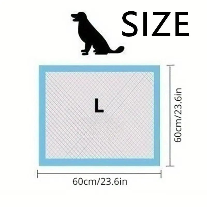 Disposable Dog Diaper Pads – Super Absorbent Quick-Dry Puppy Training Pads (5/10/20PCS)