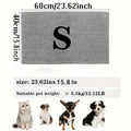 Dog Door Mat Mud Catcher – Absorbent Non-Slip Mat for Muddy Paws, Quick-Dry & Washable Rug