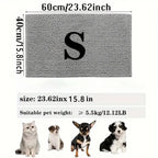 Dog Door Mat Mud Catcher – Absorbent Non-Slip Mat for Muddy Paws, Quick-Dry & Washable Rug