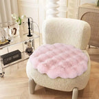 Round Insulated Dog Mat – Non-Slip Washable Plush Sleeping Pad for Small Dogs