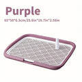 Large Dog Potty Tray – Reusable Training Toilet