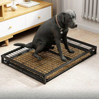 Heavy Duty Metal Dog Potty Tray – Washable Indoor Pee Pad Holder