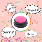 Dog Communication Button – 30s Voice Recording Training Buzzer