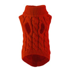 Dog Sweater for Small Breeds – Autumn Knit Fleece Warmwear