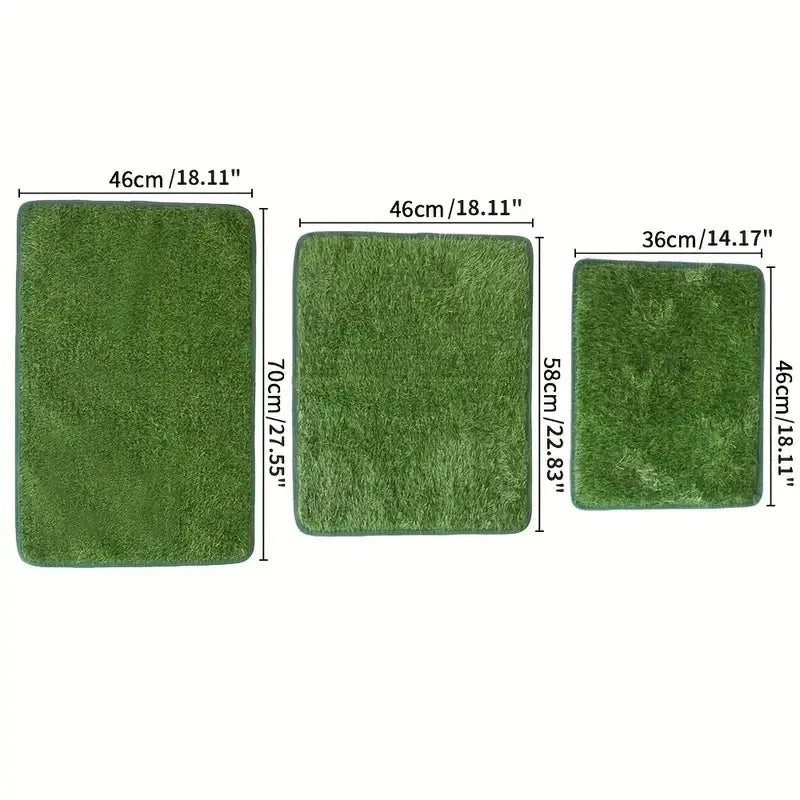 Artificial Grass Dog Potty Pad – Easy-Clean Odor-Resistant Indoor & Outdoor Training Mat