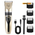 Pet Hair Clipper Set with Ceramic Blades for Dogs and Puppies