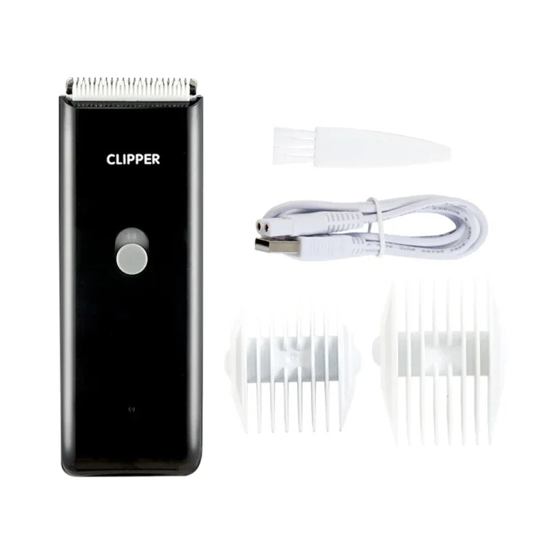 Ultra-Quiet Electric Dog Clipper - Low Vibration Paw & Detail Trimmer