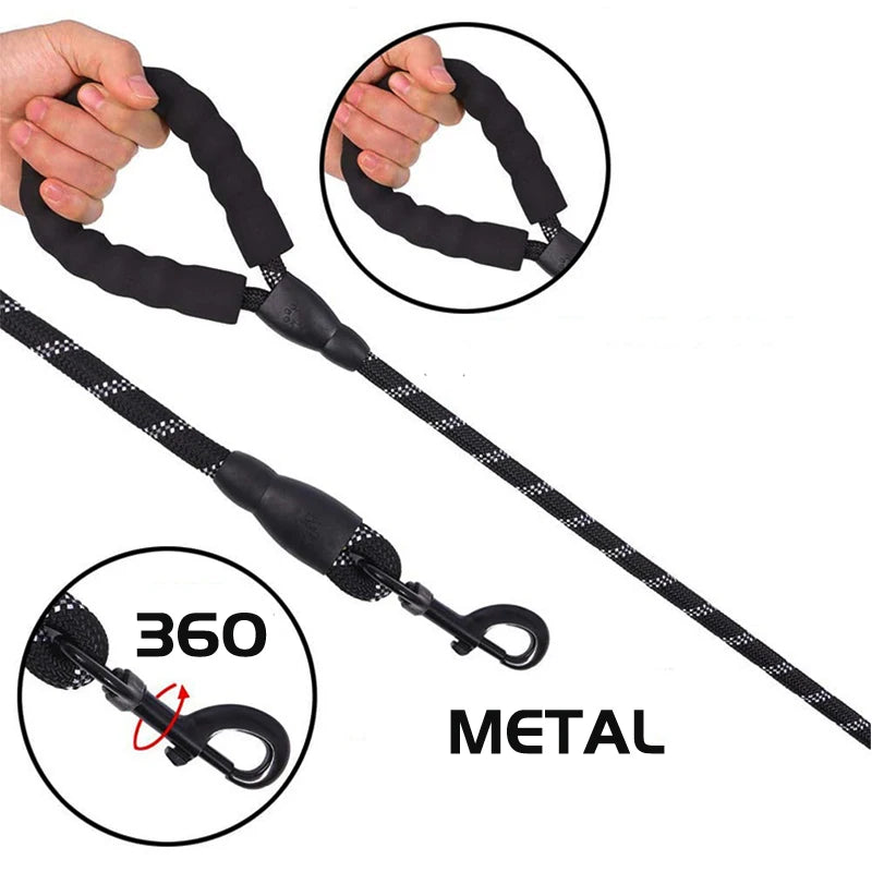 Dog Leash – Soft Handle Control