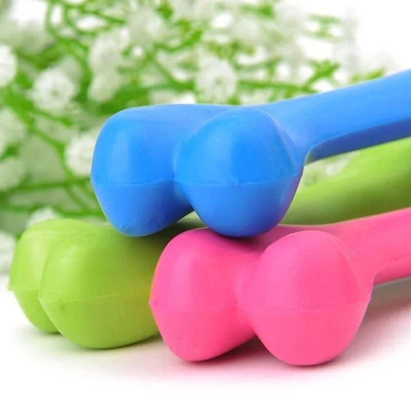 Rubber Dental Bone Toy for Small Dogs – Training, Fetch, and Teething Relief