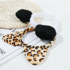 Plush Animal Ears Headband – Cosplay & Party Accessory