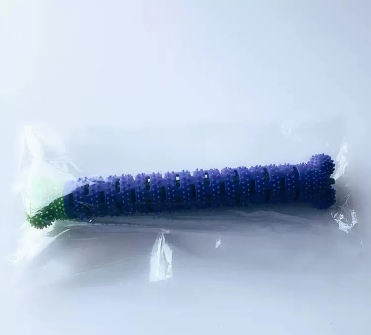 Food Grade Rubber Dog Toothbrush Chew Toy