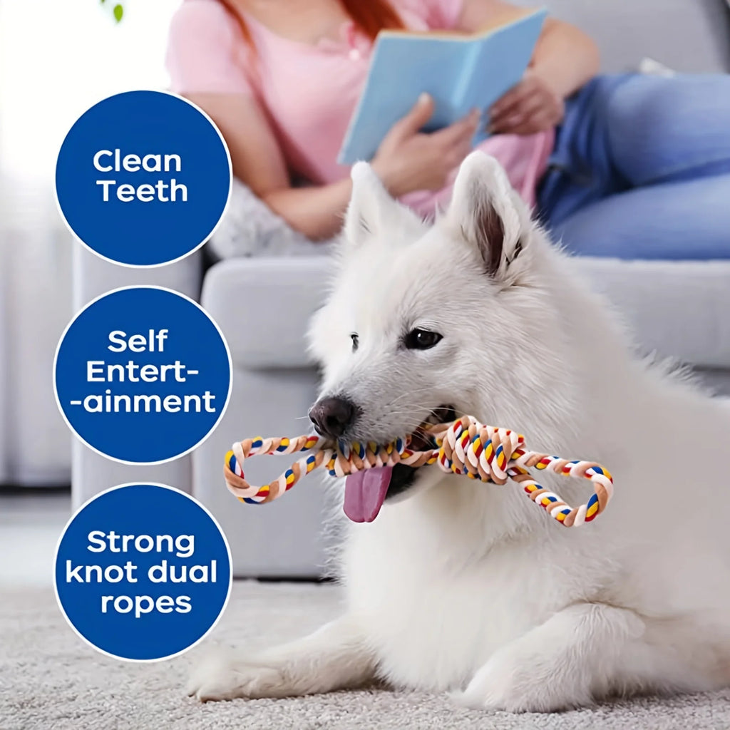 Cotton Rope Dog Toy for Medium & Large Dogs
