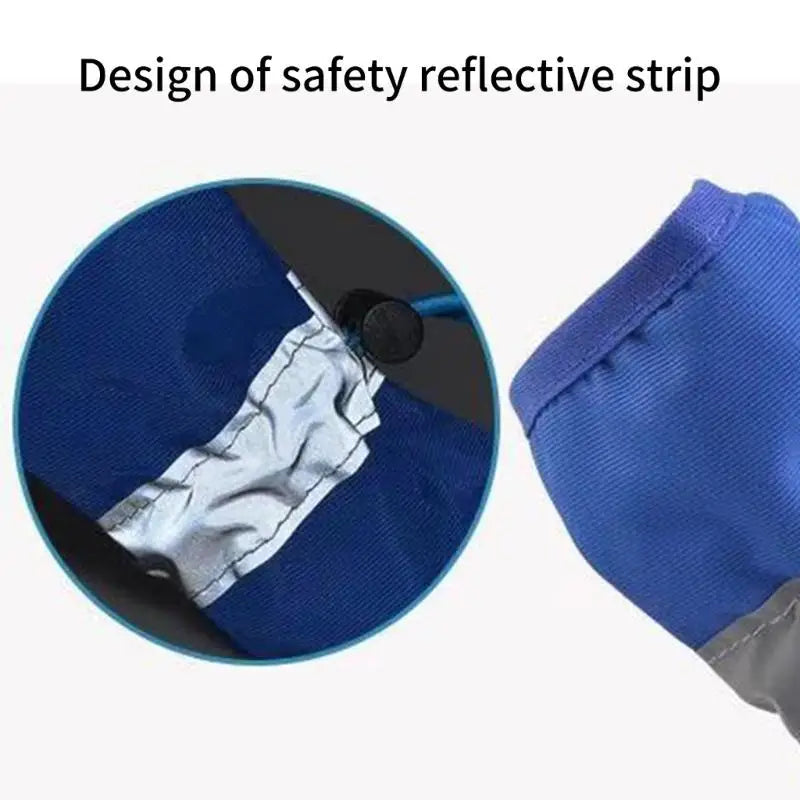 NONECN Dog Paw Protectors – Adjustable Drawstring Dog Socks, 4-Piece Set