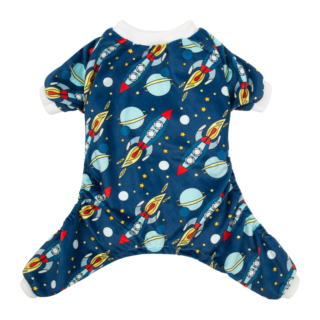 All Season Dog Pajamas Onesie – Cute Print Cozy Fit