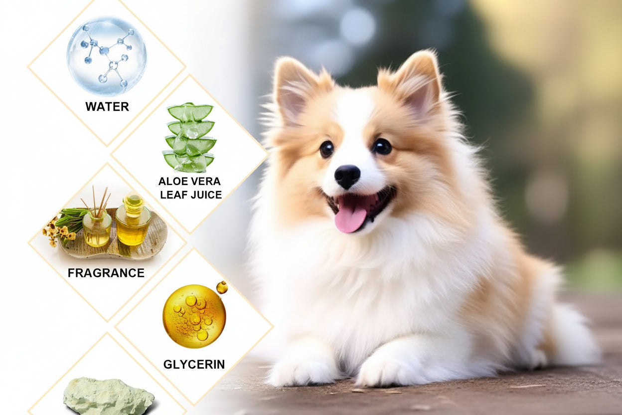 Anti-Itch Dog Wash Shampoo – Flea & Mite Relief Deodorizing Formula